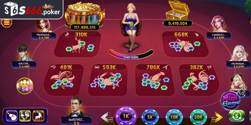 Luật chơi bầu cua tại S666