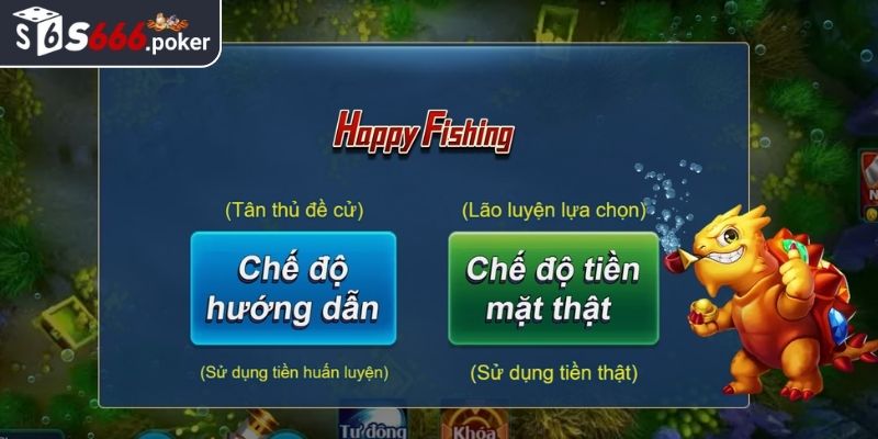 Happy Fish S666 - Trò Săn Cá Vui Vẻ Đầy Hấp Dẫn Và Lôi Cuốn 2 Chế độ cá Boss thức tỉnh hấp dẫn