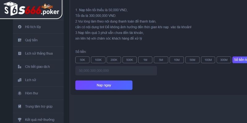 Cách nạp rút tiền an toàn
