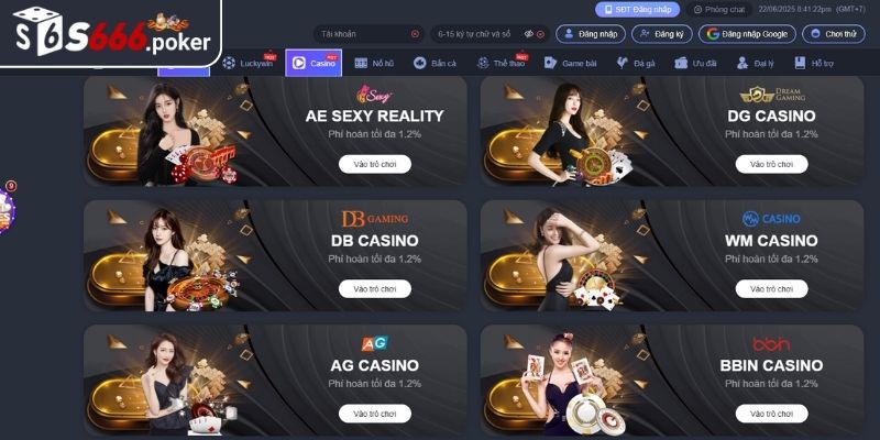 Sảnh DB S666 – Nơi Trải Nghiệm Cá Cược Online Đỉnh Cao 1 Tổng quan về sảnh DB S666