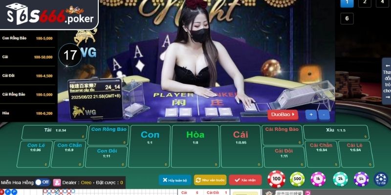 Trò chơi Baccarat chất lượng