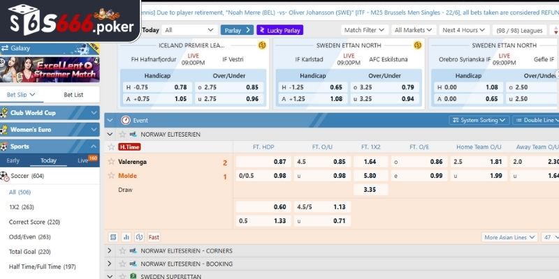 Sảnh SABA S666 – Nhà Cung Cấp Sảnh Game Thể Thao Hàng Đầu 1 Tổng quan về sảnh SABA S666