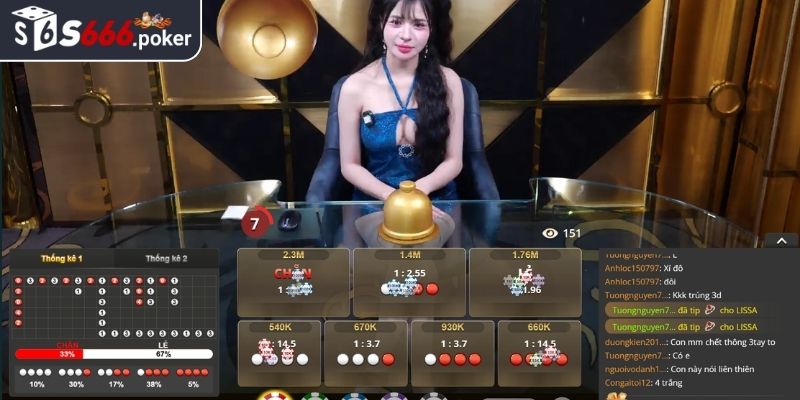 Dealer sảnh WM hấp dẫn tương tác chân thực