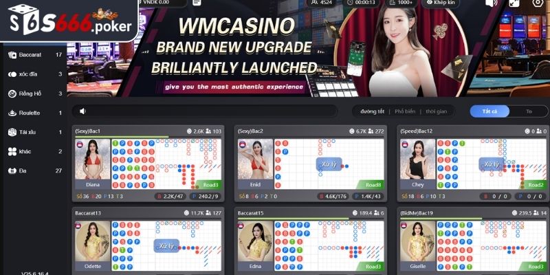 Điểm qua một vài trò chơi nổi bật tại sảnh WM