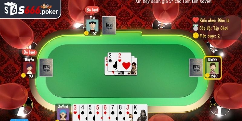 Chiến thuật chơi Tiến lên miền nam S666